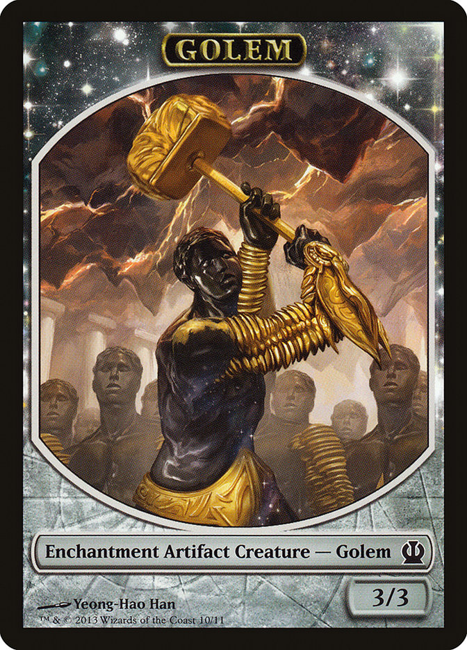 Golem Token [Theros Tokens] - Magic: The Gathering - Card Brawlers | Quebec | Canada |