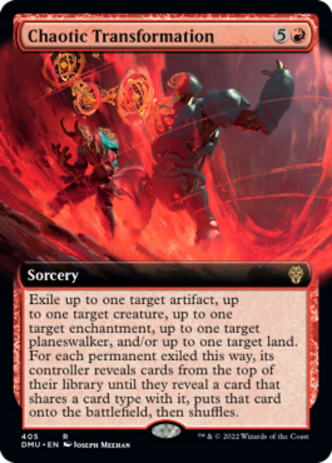Chaotic Transformation (Extended Art) [Dominaria United] - Magic: The Gathering - Card Brawlers | Quebec | Canada |