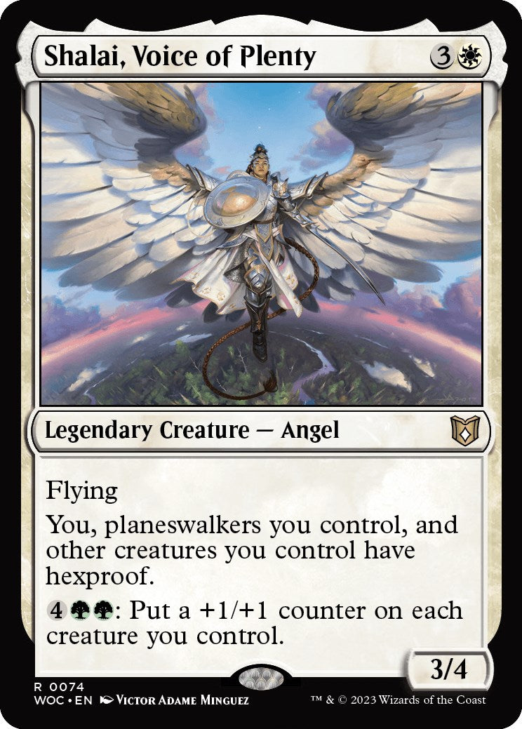 Shalai, Voice of Plenty [Wilds of Eldraine Commander] - Magic: The Gathering - Card Brawlers | Quebec | Canada |