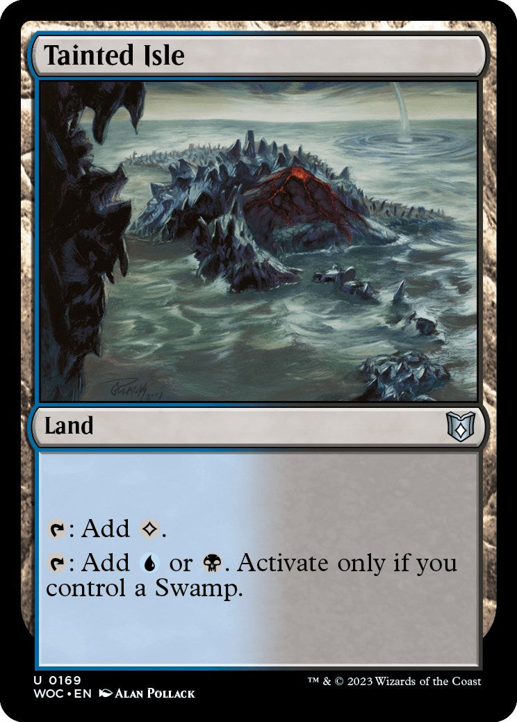 Tainted Isle [Wilds of Eldraine Commander] - Magic: The Gathering - Card Brawlers | Quebec | Canada |