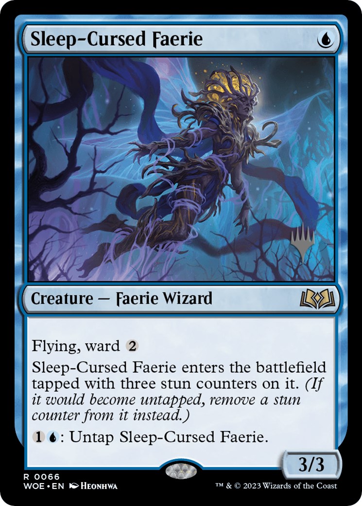 Sleep-Cursed Faerie (Promo Pack) [Wilds of Eldraine Promos] - Magic: The Gathering - Card Brawlers | Quebec | Canada |