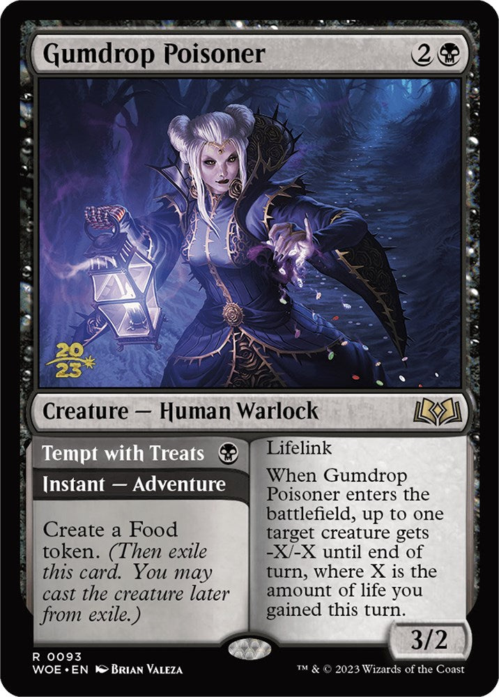Gumdrop Poisoner // Gumdrop Poisoner (Promo Pack) [Wilds of Eldraine Promos] - Magic: The Gathering - Card Brawlers | Quebec | Canada |