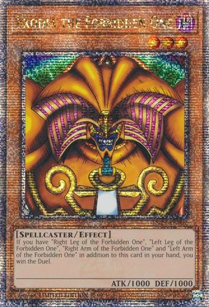 Exodia the Forbidden One [TN23-EN002] Quarter Century Secret Rare - Yu-Gi-Oh! - Card Brawlers | Quebec | Canada |