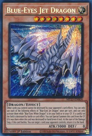 Blue-Eyes Jet Dragon [MP23-EN004] Prismatic Secret Rare - Yu-Gi-Oh! - Card Brawlers | Quebec | Canada |