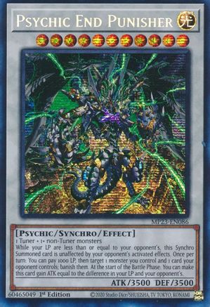 Psychic End Punisher [MP23-EN086] Prismatic Secret Rare - Yu-Gi-Oh! - Card Brawlers | Quebec | Canada |