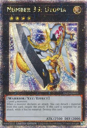 Number 39: Utopia [TN23-EN013] Quarter Century Secret Rare - Yu-Gi-Oh! - Card Brawlers | Quebec | Canada |