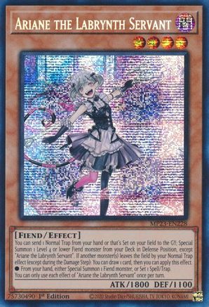 Ariane the Labrynth Servant [MP23-EN228] Prismatic Secret Rare - Yu-Gi-Oh! - Card Brawlers | Quebec | Canada |