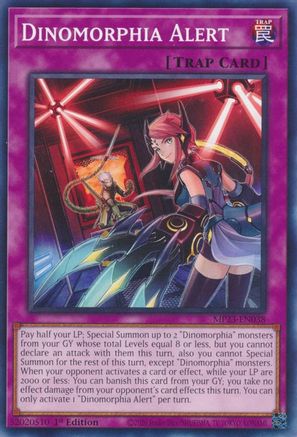 Dinomorphia Alert [MP23-EN038] Common - Yu-Gi-Oh! - Card Brawlers | Quebec | Canada |