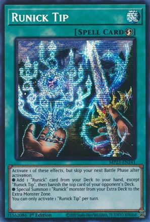 Runick Tip [MP23-EN241] Prismatic Secret Rare - Yu-Gi-Oh! - Card Brawlers | Quebec | Canada |