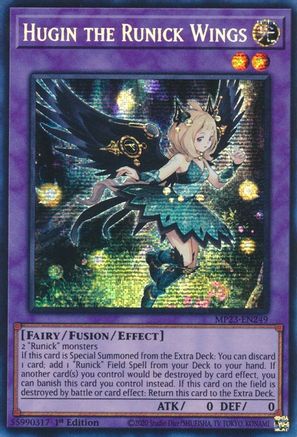Hugin the Runick Wings [MP23-EN249] Prismatic Secret Rare - Yu-Gi-Oh! - Card Brawlers | Quebec | Canada |