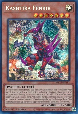 Kashtira Fenrir [MP23-EN163] Prismatic Secret Rare - Yu-Gi-Oh! - Card Brawlers | Quebec | Canada |