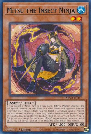 Mitsu the Insect Ninja [MP23-EN167] Rare - Yu-Gi-Oh! - Card Brawlers | Quebec | Canada |