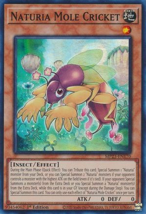Naturia Mole Cricket [MP23-EN170] Super Rare - Yu-Gi-Oh! - Card Brawlers | Quebec | Canada |