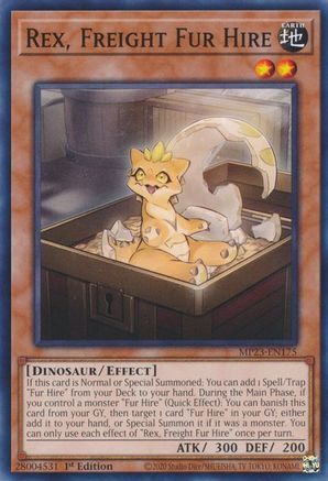 Rex, Freight Fur Hire [MP23-EN175] Common - Yu-Gi-Oh! - Card Brawlers | Quebec | Canada |
