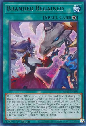 Branded Regained [MP23-EN196] Rare - Yu-Gi-Oh! - Card Brawlers | Quebec | Canada |