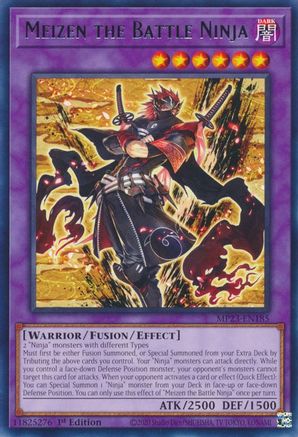 Meizen the Battle Ninja [MP23-EN185] Rare - Yu-Gi-Oh! - Card Brawlers | Quebec | Canada |