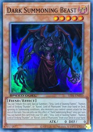 Dark Summoning Beast (STP6-EN010) Super Rare