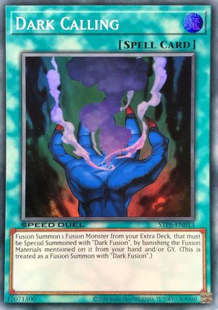Dark Calling (STP6-EN013) Super Rare