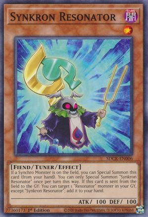 Synkron Resonator [SDCK-EN006] Common - Yu-Gi-Oh! - Card Brawlers | Quebec | Canada |