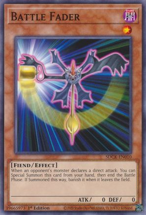 Battle Fader [SDCK-EN010] Common - Yu-Gi-Oh! - Card Brawlers | Quebec | Canada |
