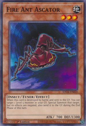 Fire Ant Ascator [SDCK-EN020] Common - Yu-Gi-Oh! - Card Brawlers | Quebec | Canada |