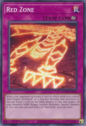 Red Zone [SDCK-EN033] Common - Yu-Gi-Oh! - Card Brawlers | Quebec | Canada |