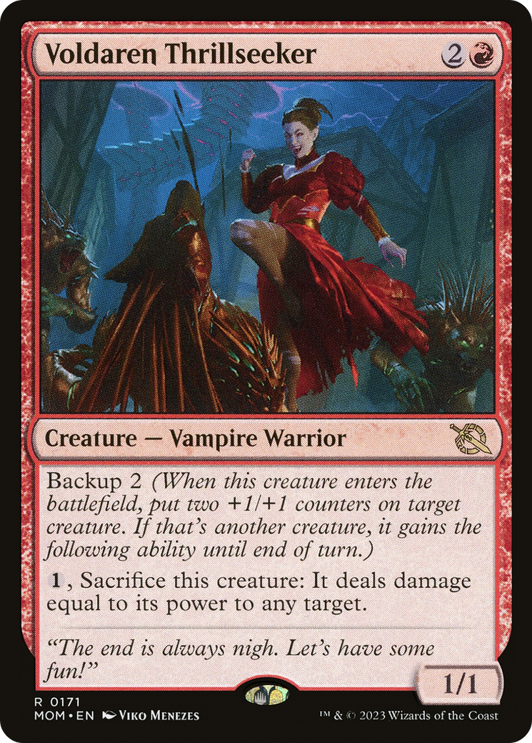 Voldaren Thrillseeker [March of the Machine] - Magic: The Gathering - Card Brawlers | Quebec | Canada |