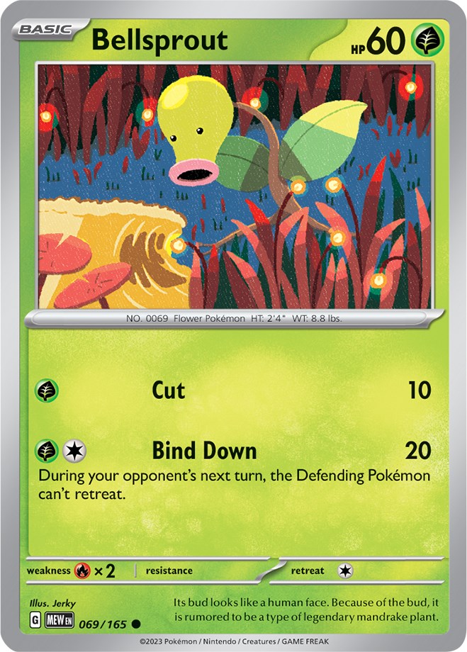 Bellsprout (069/165) [Scarlet & Violet 151] - Pokémon - Card Brawlers | Quebec | Canada |
