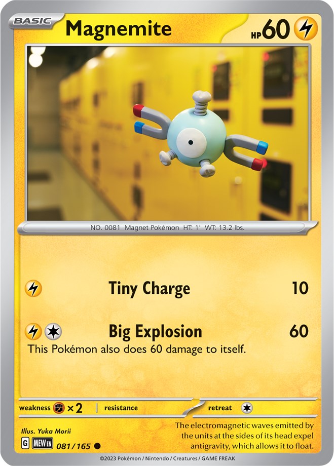 Magnemite (081/165) [Scarlet & Violet 151] - Pokémon - Card Brawlers | Quebec | Canada |