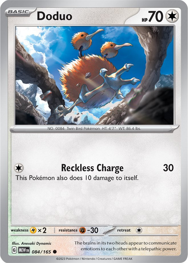 Doduo (084/165) [Scarlet & Violet 151] - Pokémon - Card Brawlers | Quebec | Canada |