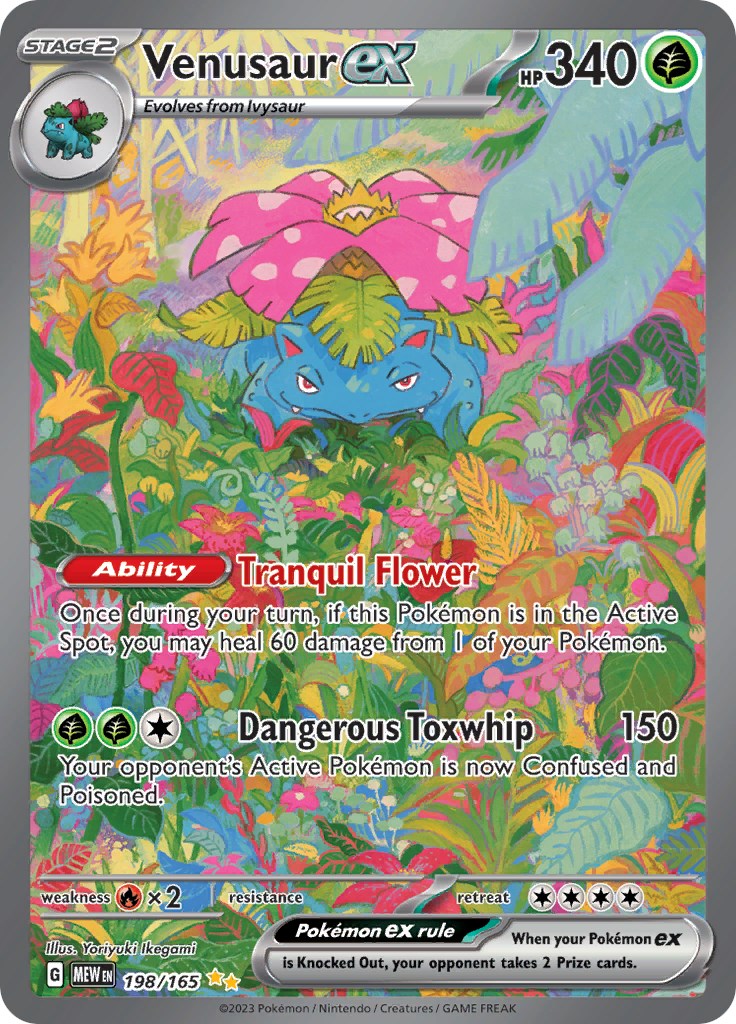 Venusaur ex (198/165) [Scarlet & Violet 151] - Pokémon - Card Brawlers | Quebec | Canada |