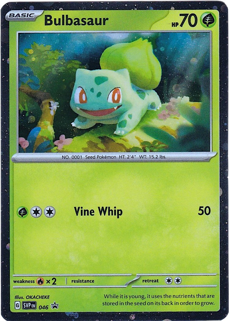 Bulbasaur (046) (Cosmos Holo) [Scarlet & Violet: Black Star Promos] - Pokémon - Card Brawlers | Quebec | Canada |