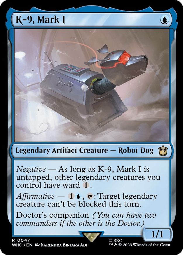 K-9, Mark I [Doctor Who] - Magic: The Gathering - Card Brawlers | Quebec | Canada |