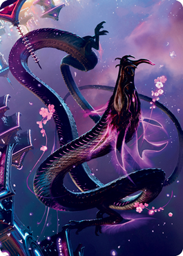 Junji, the Midnight Sky 1 Art Card [Kamigawa: Neon Dynasty Art Series] - Magic: The Gathering - Card Brawlers | Quebec | Canada |