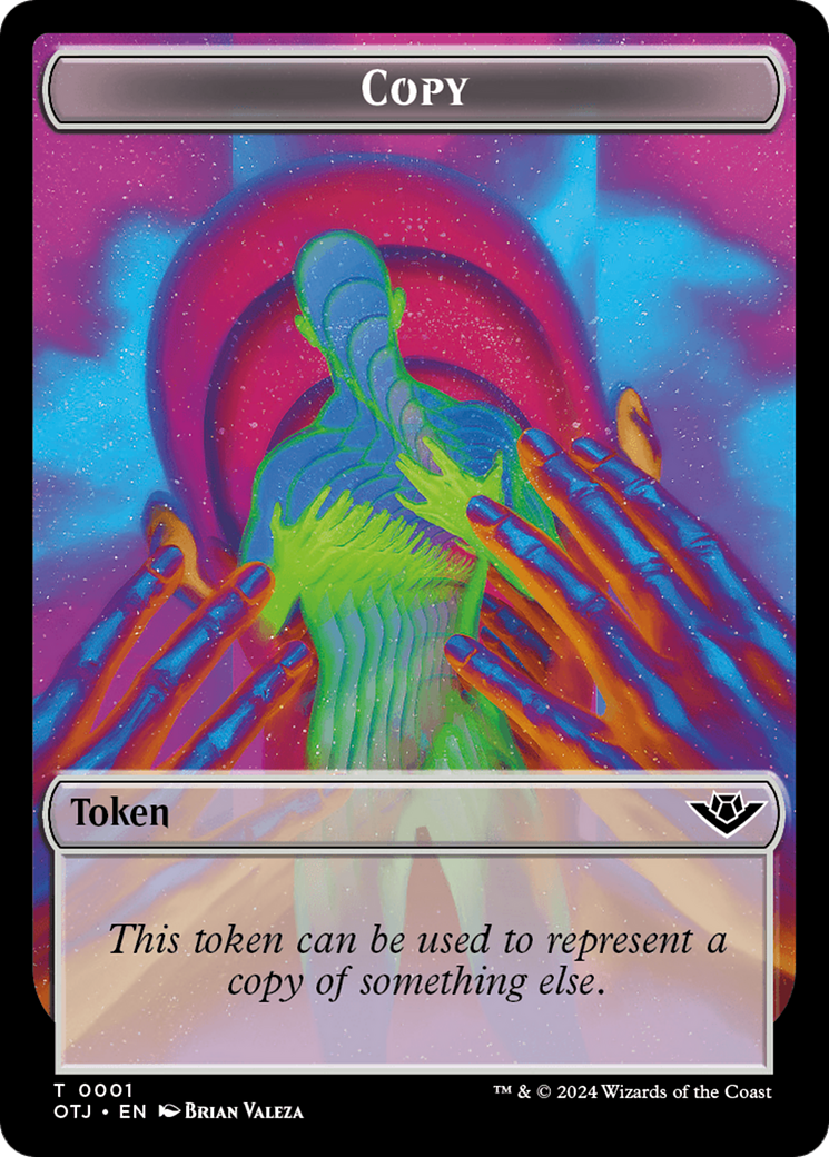Copy // Plot Double-Sided Token [Outlaws of Thunder Junction Tokens] - Magic: The Gathering - Card Brawlers | Quebec | Canada |