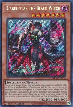 Diabellstar the Black Witch [AGOV-EN006] Secret Rare - Yu-Gi-Oh! - Card Brawlers | Quebec | Canada |