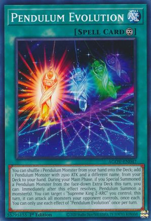 Pendulum Evolution [AGOV-EN047] Common - Yu-Gi-Oh! - Card Brawlers | Quebec | Canada |