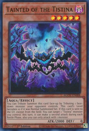 Tainted of the Tistina [AGOV-EN088] Ultra Rare - Yu-Gi-Oh! - Card Brawlers | Quebec | Canada |
