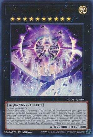 Tistina, the Divinity that Defies Darkness [AGOV-EN089] Ultra Rare - Yu-Gi-Oh! - Card Brawlers | Quebec | Canada |