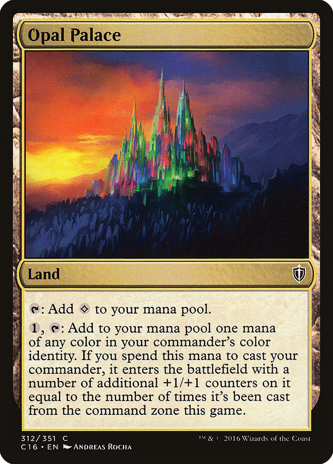 Opal Palace [Commander 2016] - Magic: The Gathering - Card Brawlers | Quebec | Canada |