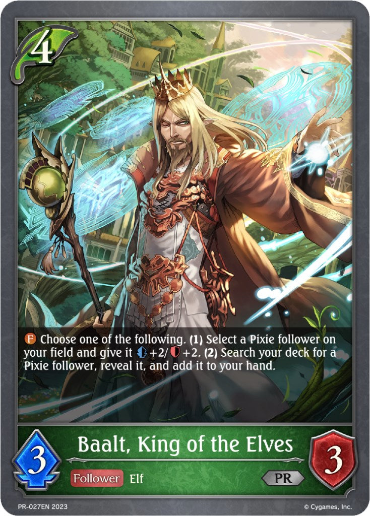 Baalt, King of the Elves (PR-027EN) [Promotional Cards] - Bushiroad - Card Brawlers | Quebec | Canada |