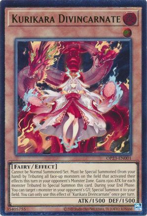 Kurikara Divincarnate [OP23-EN001] Ultimate Rare - Yu-Gi-Oh! - Card Brawlers | Quebec | Canada |