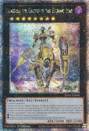 Dingirsu, the Orcust of the Evening Star [RA01-EN040] Quarter Century Secret Rare - Yu-Gi-Oh! - Card Brawlers | Quebec | Canada |