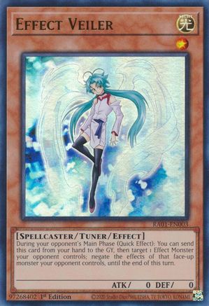Effect Veiler [RA01-EN003] Ultra Rare - Yu-Gi-Oh! - Card Brawlers | Quebec | Canada |