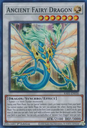 Ancient Fairy Dragon [RA01-EN030] Super Rare - Yu-Gi-Oh! - Card Brawlers | Quebec | Canada |