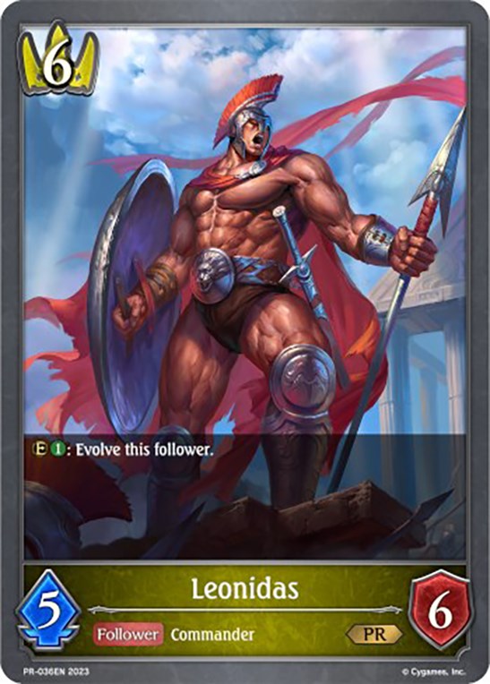 Leonidas (BP02-036EN) [Promotional Cards] - Bushiroad - Card Brawlers | Quebec | Canada |