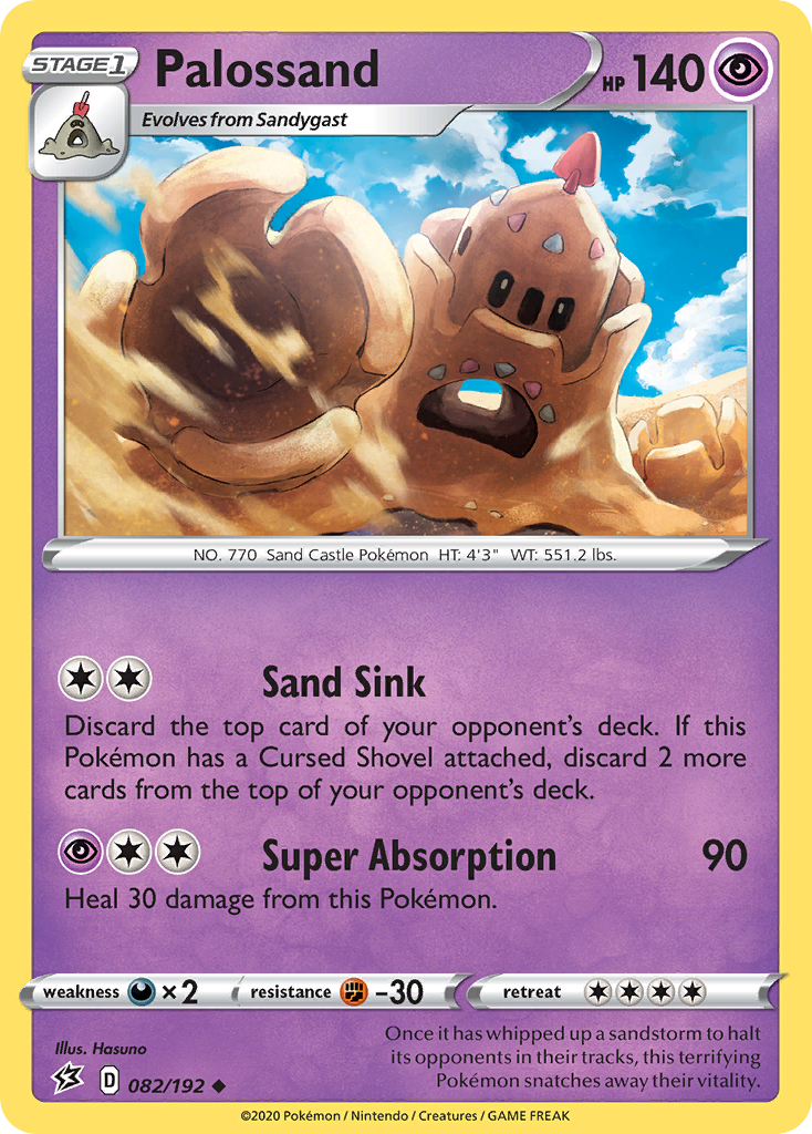 Palossand (082/192) [Sword & Shield: Rebel Clash] - Pokémon - Card Brawlers | Quebec | Canada |