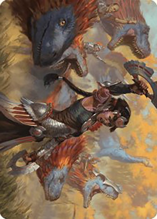 Huatli, Poet of Unity Art Card [The Lost Caverns of Ixalan Art Series] - Magic: The Gathering - Card Brawlers | Quebec | Canada |