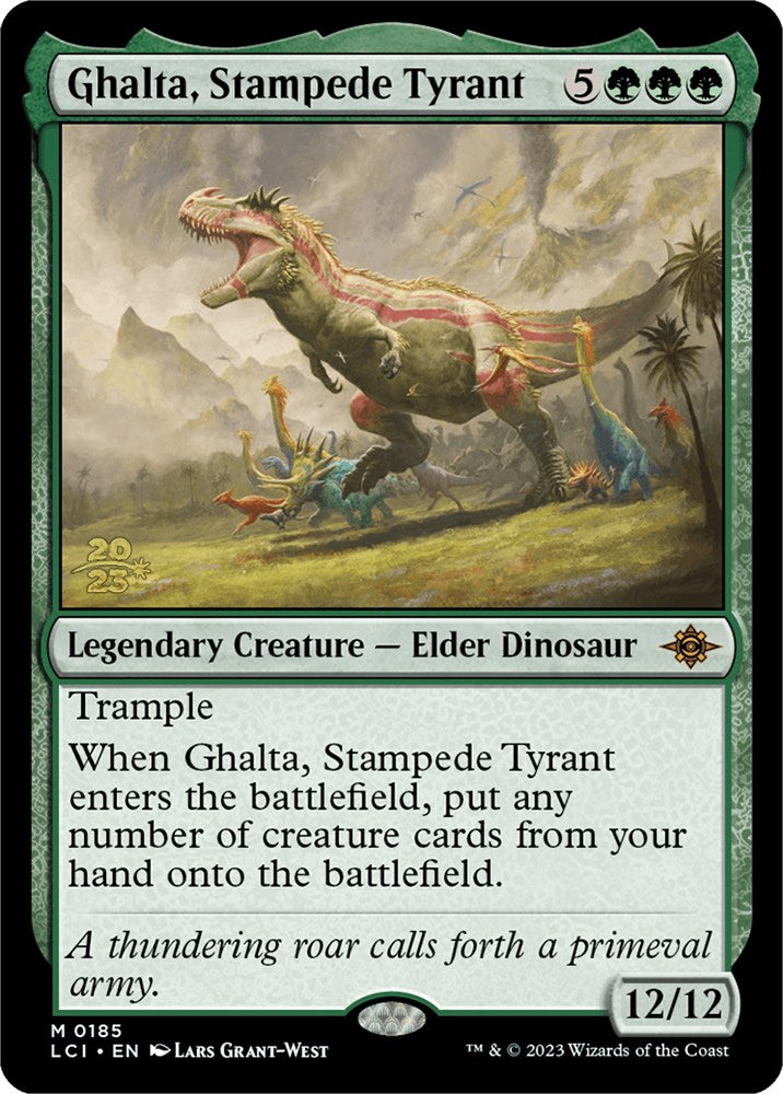 Ghalta, Stampede Tyrant [The Lost Caverns of Ixalan Prerelease Cards] - Magic: The Gathering - Card Brawlers | Quebec | Canada |