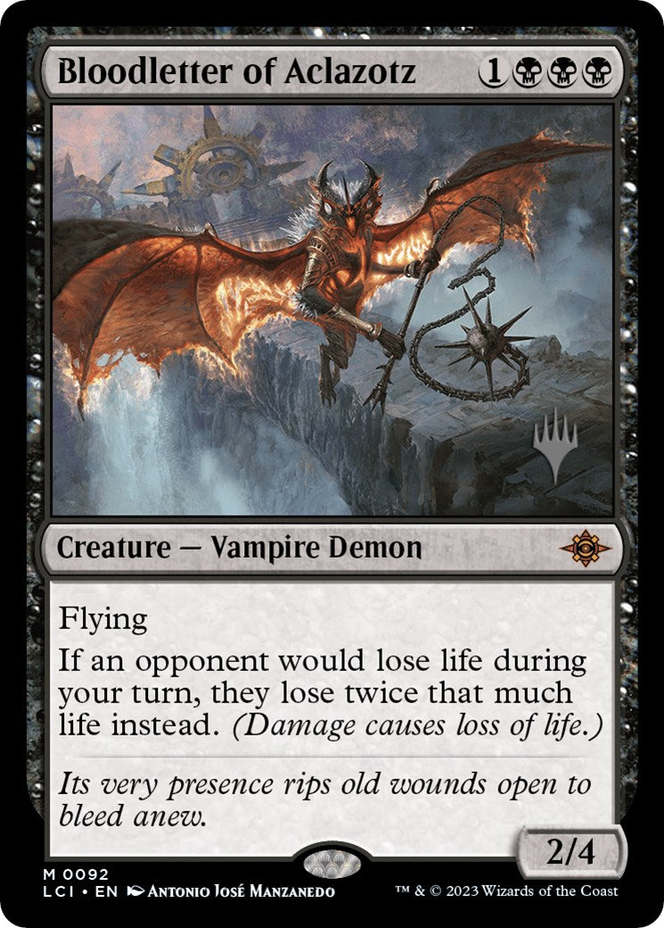 Bloodletter of Aclazotz (Promo Pack) [The Lost Caverns of Ixalan Promos] - Magic: The Gathering - Card Brawlers | Quebec | Canada |